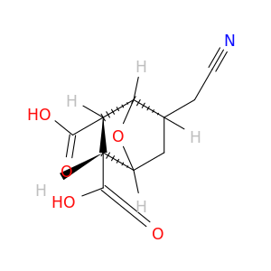 7-Oxabicyclo[2.2.1]heptane-2,3-dicarboxylicacid, 5-(cyanomethyl)-, (2-exo,3-exo,5-endo)- (9CI)
