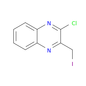 quinoxaline, 2-chloro-3-(iodomethyl)-