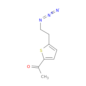 Ethanone, 1-[5-(2-azidoethyl)-2-thienyl]-