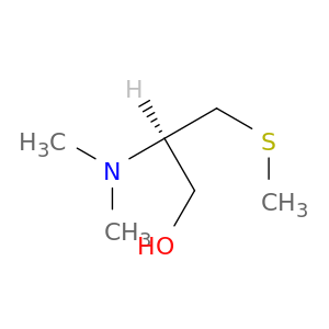 1-Propanol, 2-(dimethylamino)-3-(methylthio)-, (R)-