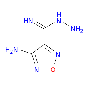1,2,5-Oxadiazole-3-carboximidicacid, 4-amino-, hydrazide