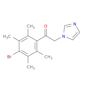 4'-BROMO-2-(1-IMIDAZOLYL)-2',3',5',6'-TETRAMETHYLACETOPHENONE