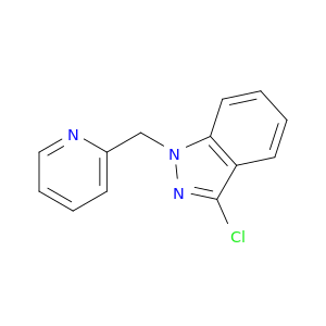 3-Chloro-1-(pyridin-2-ylmethyl)-1H-indazole