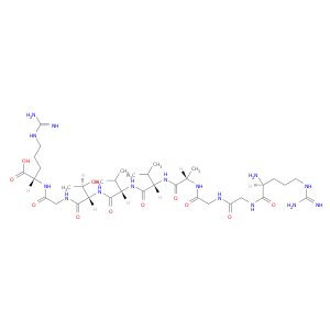 L-Arginine, L-arginylglycylglycyl-L-alanyl-L-valyl-L-valyl-L-threonylglycyl-