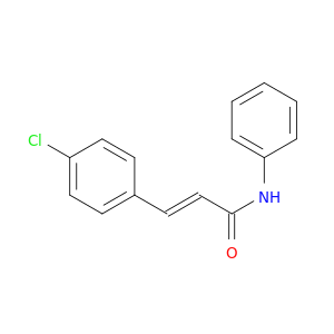 2-Propenamide,3-(4-chlorophenyl)-N-phenyl-, (2E)-