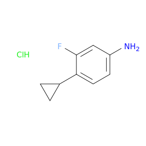 4-cyclopropyl-3-fluoroaniline hydrochloride