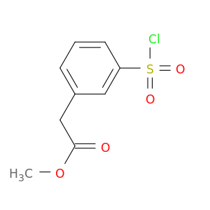 Methyl 2-[3-(Chlorosulfonyl)phenyl]acetate