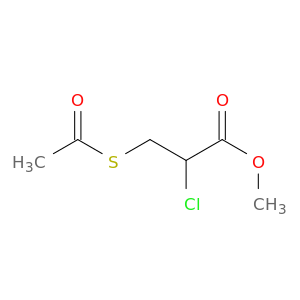 methyl 3-acetylsulfanyl-2-chloro-propanoate