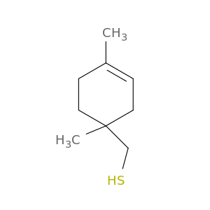 3-Cyclohexene-1-methanethiol, 1,4-dimethyl-