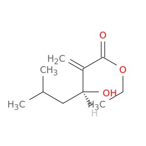Hexanoic acid, 3-hydroxy-5-methyl-2-methylene-, ethyl ester, (3S)-