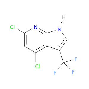 4,6-二氯-3-(三氟甲基)-1H-吡咯并[2,3-b]吡啶