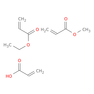 丙烯酸-乙基丙烯酸甲酯-丙烯酸甲酯共​​聚物