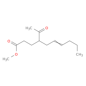 6-Decenoic acid, 4-acetyl-, methyl ester