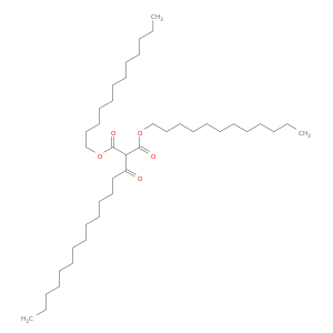 Propanedioic acid, (1-oxotetradecyl)-, didodecyl ester