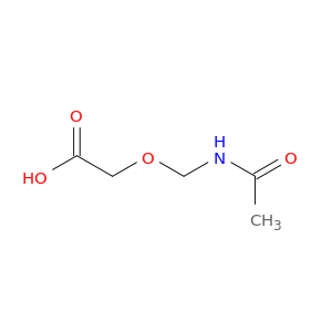 Acetic acid, (acetylamino)methoxy-