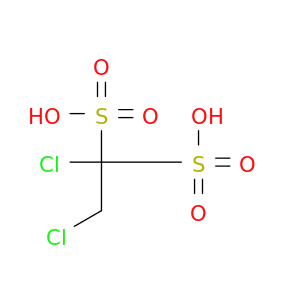 1,1-Ethanedisulfonic acid, 1,2-dichloro-