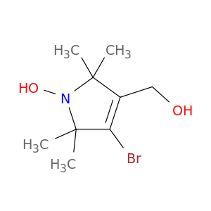 4-Bromo-3-hydroxymethyl-1-oxyl-2,2,5,5-tetramethyl-δ3-pyrroline