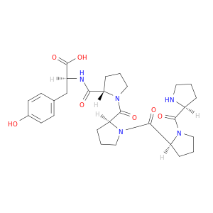 L-Tyrosine, L-prolyl-L-prolyl-L-prolyl-L-prolyl-