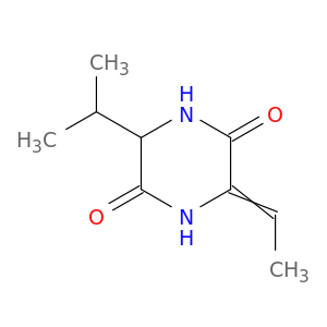 2,5-Piperazinedione,3-ethylidene-6-(1-methylethyl)-