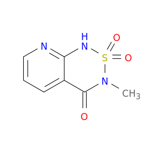 1H-Pyrido[2,3-c][1,2,6]thiadiazin-4(3H)-one, 3-methyl-, 2,2-dioxide