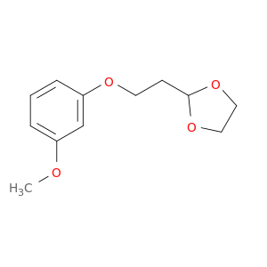 1,3-Dioxolane, 2-[2-(3-methoxyphenoxy)ethyl]-