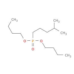 Phosphonic acid, (4-methylpentyl)-, dibutyl ester