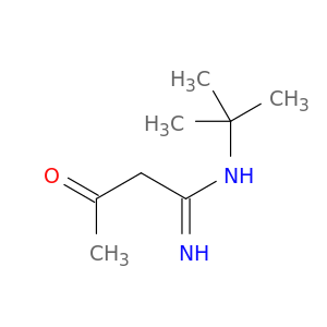 Butanimidamide, N-(1,1-dimethylethyl)-3-oxo-