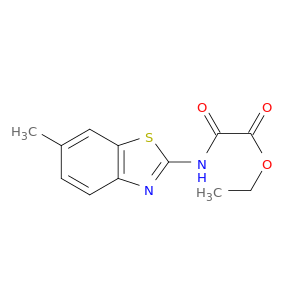 ethyl (6-methylbenzothiazol-2-yl)carbamoylformate