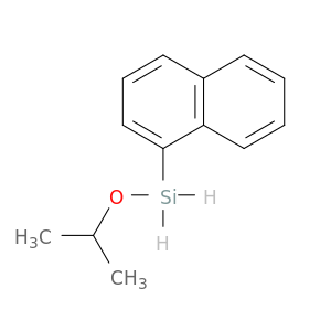 Silane, (1-methylethoxy)-1-naphthalenyl-