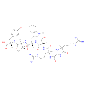 L-Tyrosine, L-arginylglycyl-L-arginyl-L-seryl-L-tryptophyl-L-threonyl-