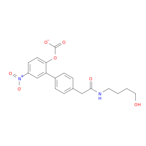 Carbonic acid, 4-[2-[(4-hydroxybutyl)amino]-2-oxoethyl]phenyl4-nitrophenyl ester