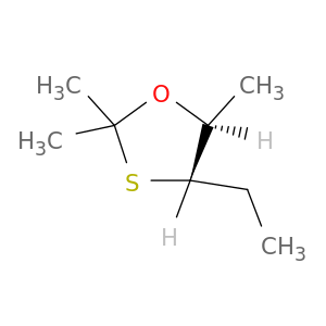1,3-Oxathiolane, 4-ethyl-2,2,5-trimethyl-, trans-