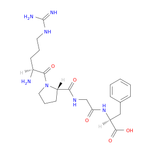 L-Phenylalanine, N-[N-(1-L-arginyl-L-prolyl)glycyl]-