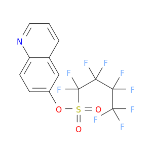 1-Butanesulfonic acid, 1,1,2,2,3,3,4,4,4-nonafluoro-, 6-quinolinyl ester