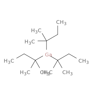 Gallium, tris(1,1-dimethylpropyl)-