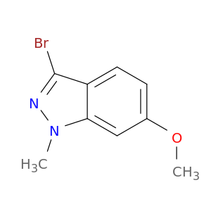 3-Bromo-6-methoxy-1-methyl-1H-indazole
