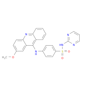 Benzenesulfonamide, 4-[(2-methoxy-9-acridinyl)amino]-N-2-pyrimidinyl-