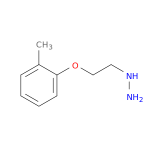 Hydrazine,[2-(2-methylphenoxy)ethyl]-, hydrochloride (1:1)