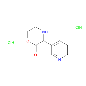 3-(Pyridin-3-yl)morpholin-2-one dihydrochloride