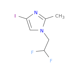 1H-Imidazole, 1-(2,2-difluoroethyl)-4-iodo-2-methyl-