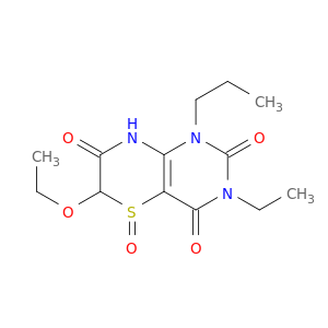 6-ethoxy-3-ethyl-1-propyl-1h-pyrimido[5,4-b][1,4]thiazine-2,4,7(3h,6h,8h)-trione 5-oxide