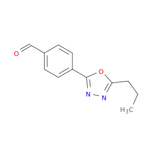 4-(5-Propyl-1,3,4-oxadiazol-2-yl)benzaldehyde