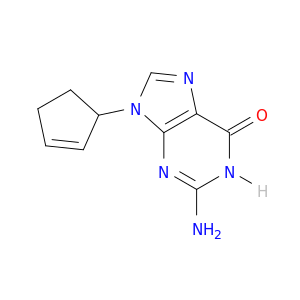 6H-Purin-6-one, 2-amino-9-(2-cyclopenten-1-yl)-1,9-dihydro-