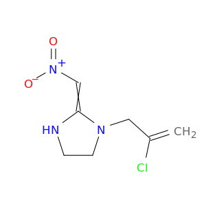 Imidazolidine, 1-(2-chloro-2-propenyl)-2-(nitromethylene)-