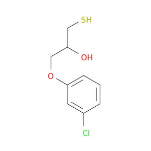 2-Propanol, 1-(3-chlorophenoxy)-3-mercapto-