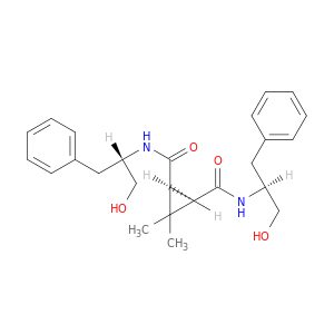 (1R,2S)-N,N-二[(1S)-2-羟基-1-苄基乙基]-3,3-二甲基-1,2-环丙烷二酰胺