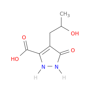 4-(2-Hydroxypropyl)-5-oxo-2,5-dihydro-1H-pyrazole-3-carboxylic Acid