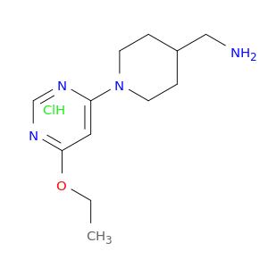C-[1-(6-乙氧基-嘧啶-4-基)-哌啶-4-基]甲胺盐酸盐