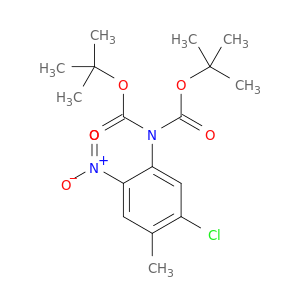 N,N-Bis(BOC)-5-chloro-4-methyl-2-nitroaniline