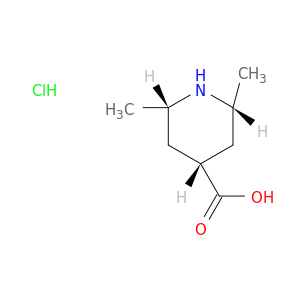 (2R,4R,6S)-2,6-dimethylpiperidine-4-carboxylic acid hydrochloride